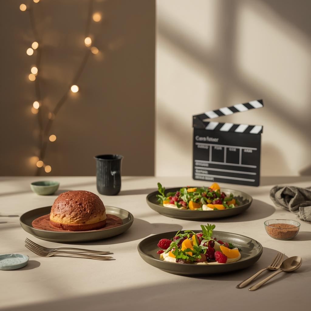 Dania inspirowane postaciami i wspomnienia z planu