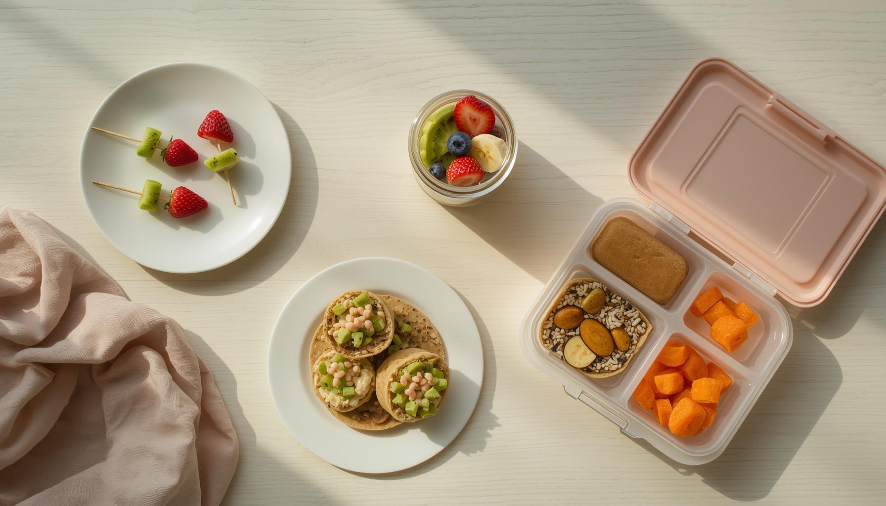 Opcje dla dzieci, wegetarian i alergików; śniadania do pracy