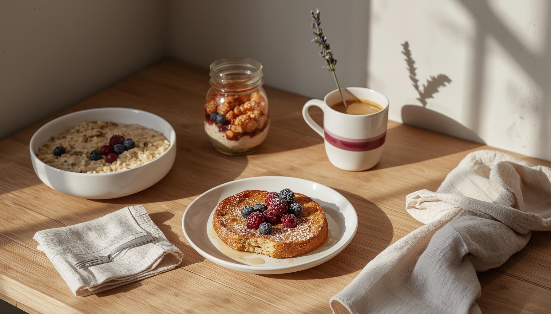 Szybkie śniadania — słodkie i sycące